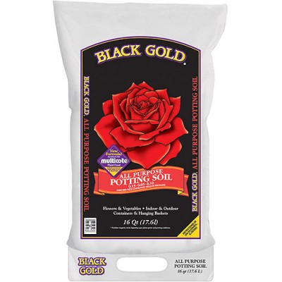 Black Gold 1410102 16 QT U 16 Quart All Purpose Potting Soil With   551508216